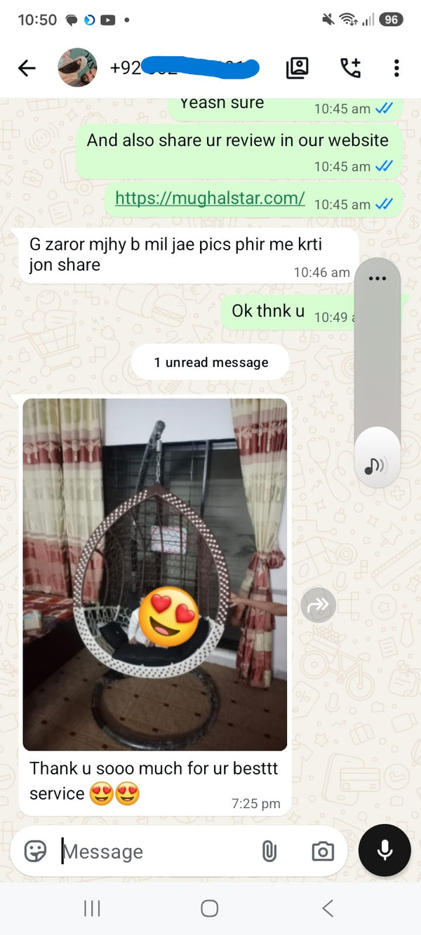 Customer chat review
