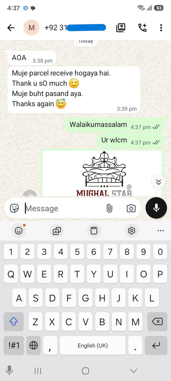 Customer chat review