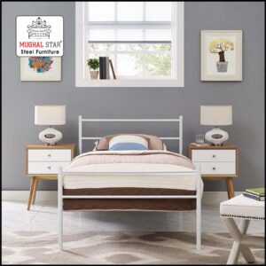 Simplify Iron Single Bed – Sleek and Modern Single Bed Design