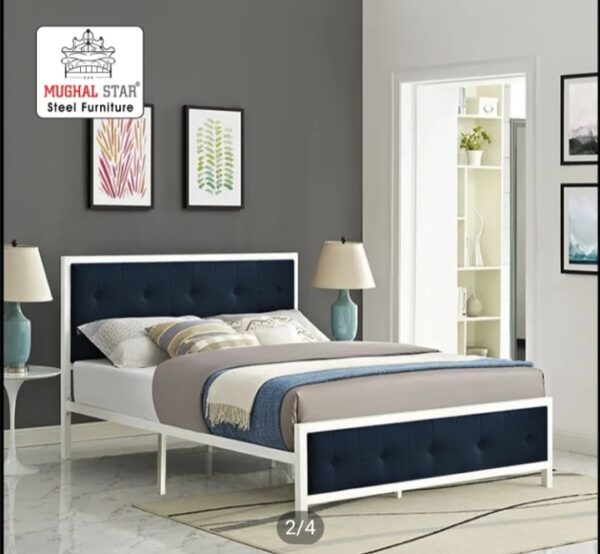 "AlloyDream Double Bed: Stylish Comfort for Your Dream Space" - Image 2