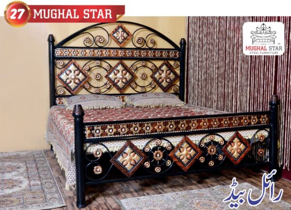 "Royal Double Bed: Elegant Design and Supreme Comfort for Bedrooms"