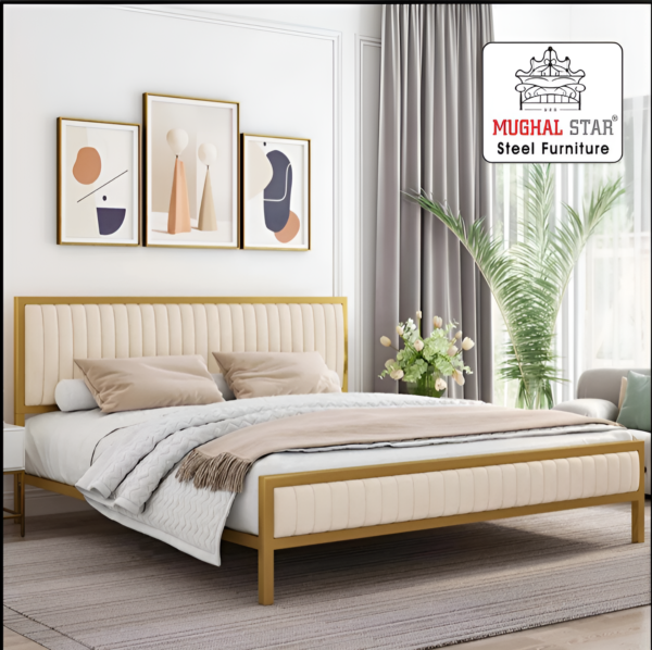 Super Delux Bed,Double Bed from Mughal Star - High-Quality Steel Furniture (Copy) (Copy)