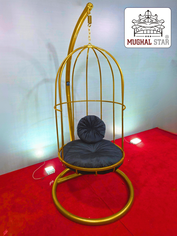 Cage Swing – Powder-Coated Hanging Chair for Home & Events - Image 2