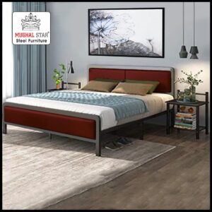 Unique Bed Maroon