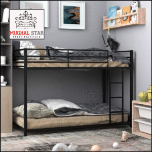 Twin Bunk Bed, Bunk Bed, 2 Story Bunk Bed, Mughal Star Steel Furniture